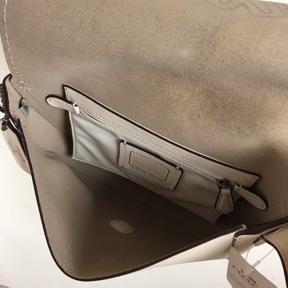 Coach X Keith Haring Love Leather Shoulder Bag - Picture 4 of 5